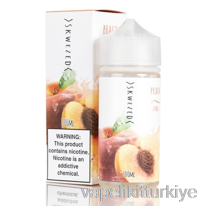 Vape Türkiye şeftali By Skwezed E-likit - 100ml 3mg